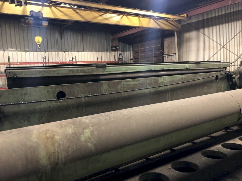 12' X 3/8" LODGE &amp; SHIPLEY MODEL 0612 MECHANICAL POWER SQUARING SHEAR: STOCK 11410