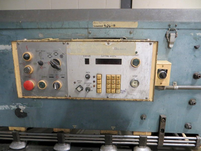 3/16" x 10 ft. Amada Mechanical Power Shear Model M-3045