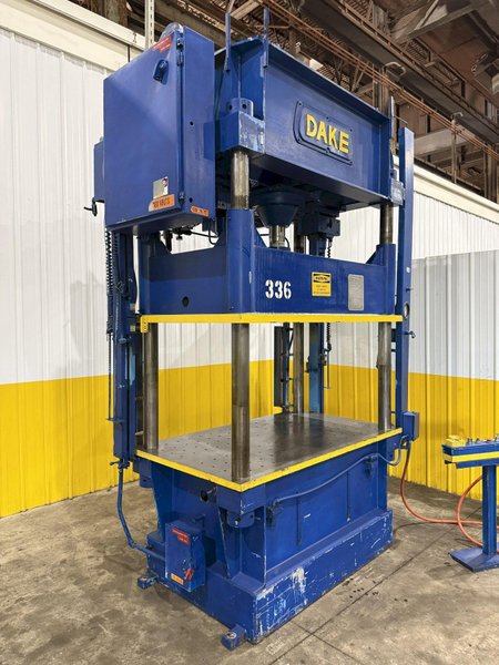 75 TON DAKE MODEL #18-558 HYDRAULIC 4-POST PRESS,  23" STROKE: YOBRO #24094