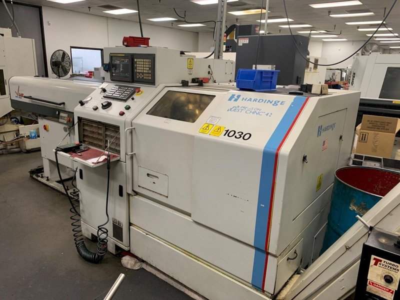 2011 HARDINGE QUEST CHNC-42 SP with CNC Lathe Stock #: 81089224