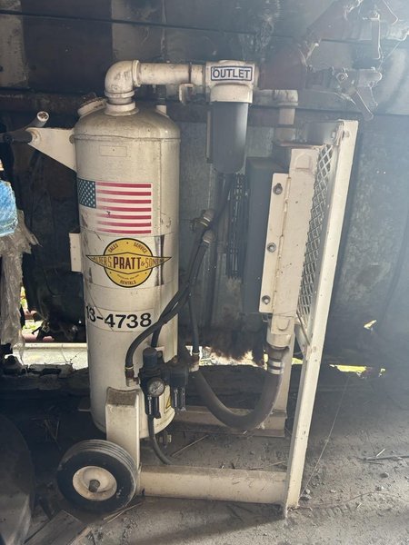 AXXION  ABRASIVE BLASTER MODEL 1600 CFM  With AXXION Dryer ADS250/400, 2019