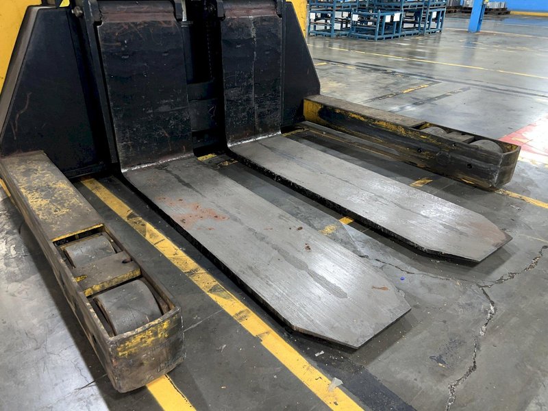 60,000 LBS RICO MODEL #HLR600 ELECTRIC FORKLIFT / DIE-CART / COIL-CARRIER: STOCK #16894