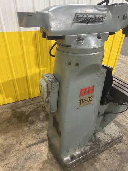 2 HP BRIDGEPORT SERIES I RAM TYPE VERTICAL MILL: STOCK #22346