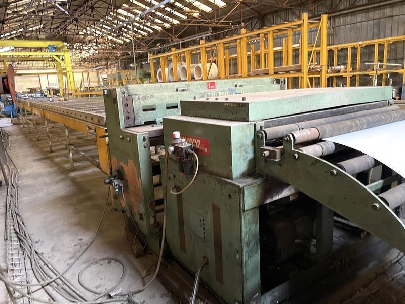 Dimeco - rollforming line 1250 x 1 mm