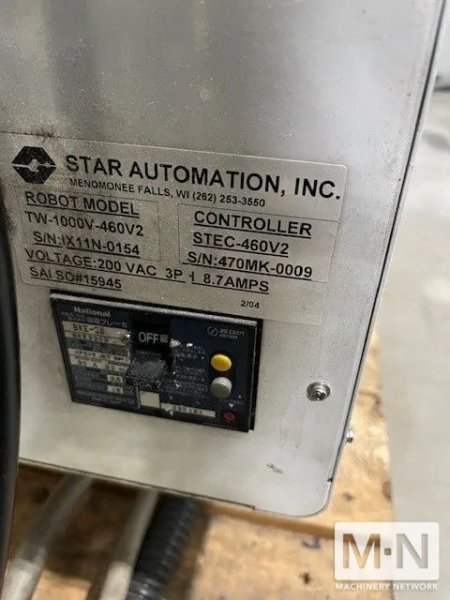 STAR MODEL TW-1000V-460V2 ROBOT MFG 2004