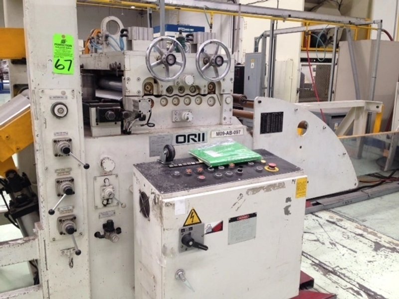 ORII 6,000LB X 31.4" W X .090 COIL FEED LINE, STOCK# 13360J