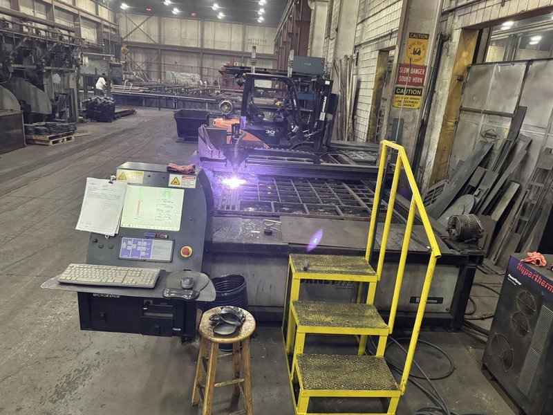 6′ x 12′ Hornet HD Retro HHD78ETR150 CNC Plasma Cutting System, 2011 – Hypertherm HPR130
