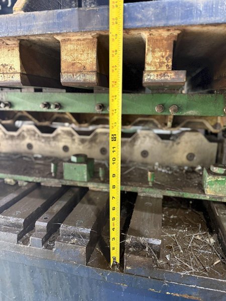 100 TON X 64" WIDE STAMCO MODEL #810-64 CUTOFF PRESS, WITH AIR CLUTCH: YOBRO #24793