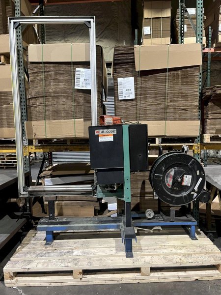SIGNODE MCD-510 LF AUTOMATIC BANDING MACHINE: YOBRO #25118