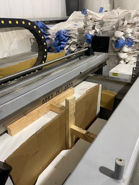 6′ x 13′ Accurl Max-WJ-4020L CNC Waterjet, 2020 – 60,000 PSI