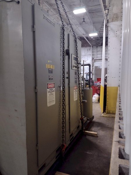 250 KW AJAX TOCCO "PACER" INDUCTION HARDENING SCANNER SYSTEM WITH MAGNESCAN QS CONTROLS: STOCK #16063