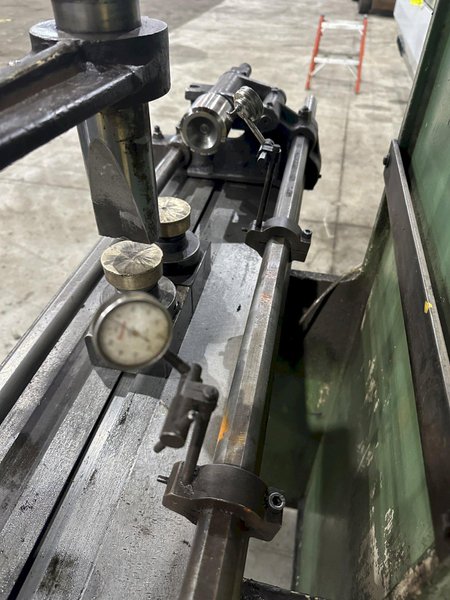 12 TON GREENERD MODEL #HCS-12-8 HYDRAULIC C-FRAME STRAIGHTENING PRESS: STOCK #20683