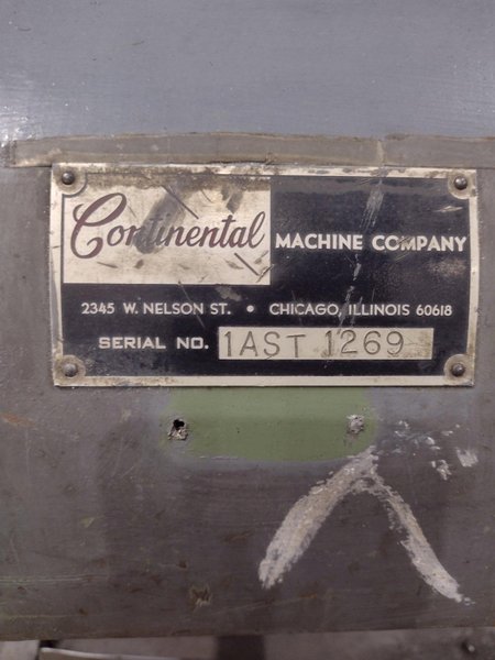 1.25" X 16 GA CONTINENTAL MODEL #1AST AIR STROKE ROTARY TUBE CUTOFF: STOCK #23225