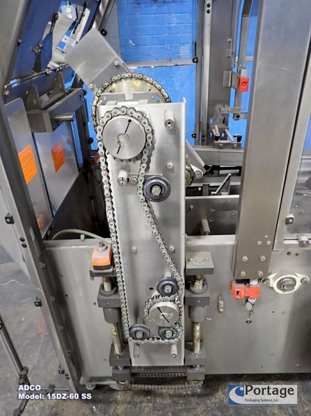 ADCO Manufacturing Model: 15DZ-60 SS  ||  Hand Load Horizontal Cartoner