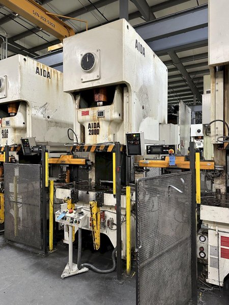 220 TON AIDA GAP FRAME PRESS