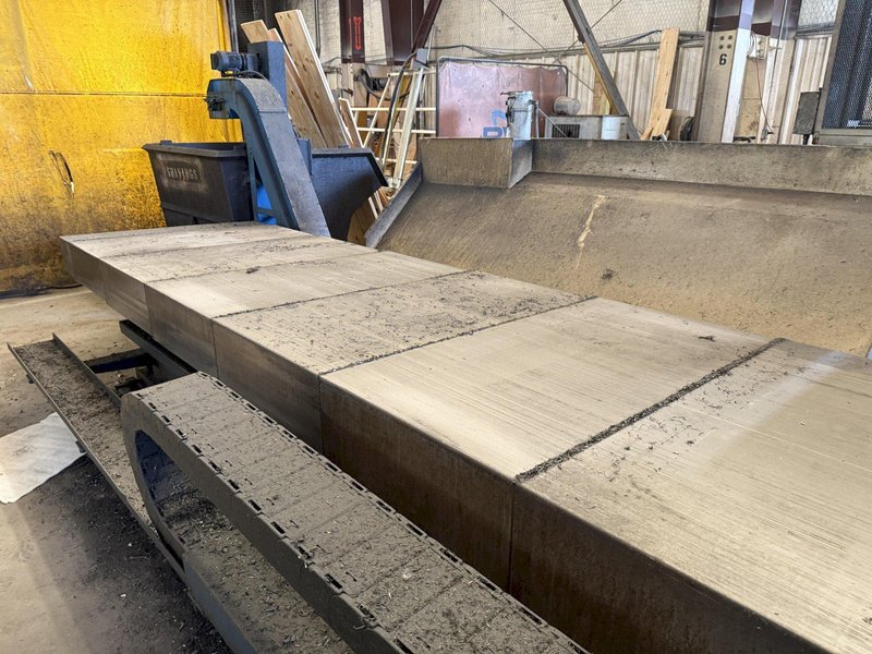 5.1" HNK CNC HORIZONTAL BORING MILL, HBM, 63 x 160 table with built in rotary, FANUC CNC, 40 ATC, CTS