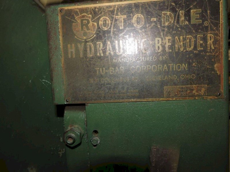 10' X 16 GAUGE ROTODIE MODEL #10 HYDRAULIC BENDER BRAKE #3293