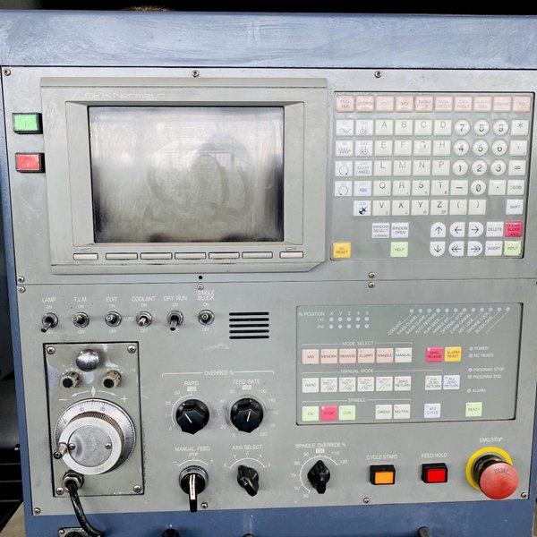 OKK PCV 55 CNC VERTICAL MACHINING CENTER. STOCK # 0633821