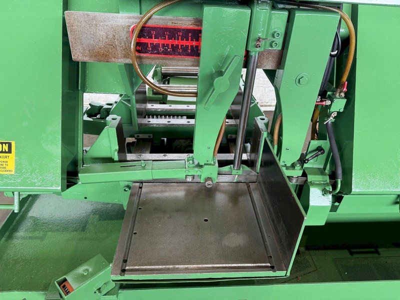 10" X 14" PEERLESS B1014A HORIZONTAL BANDSAW. STOCK # 0787424