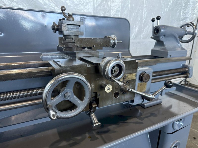 13" X 36" CLAUSING-COLCHESTER ENGINE LATHE. STOCK # 1166323