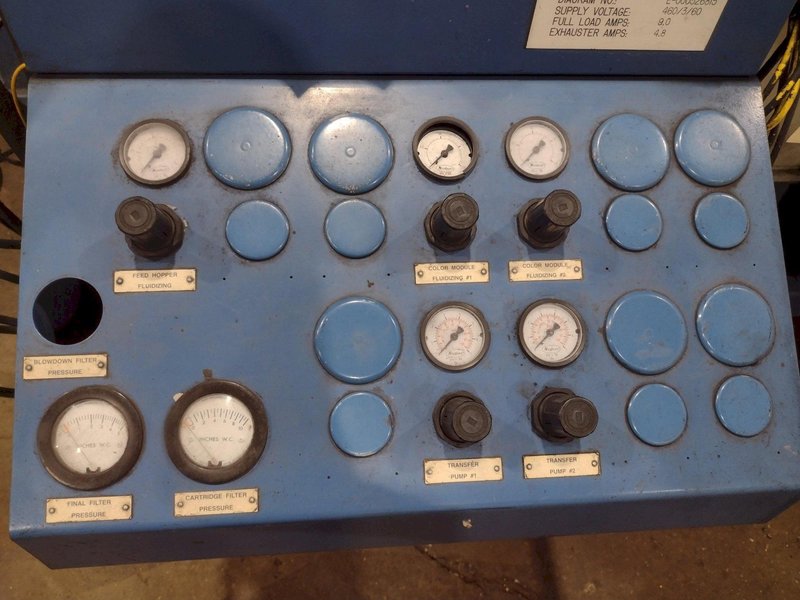 NORDSON POWDER COAT PAINT SYSTEM WITH FEEDER &amp; I-CONTROL: YOBRO #26208