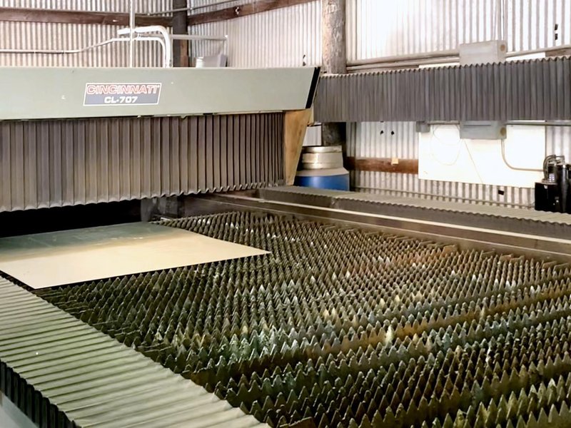 Cincinnati CL-707 (2004) 6' x 12' CO2 Laser