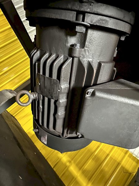 3" BCP MODEL #A4-7620 3-WHEEL COIL BAR PASS -THROUGH BLAST MACHINE, RECLAIM &amp; DUST COLLECTOR: STOCK #20000