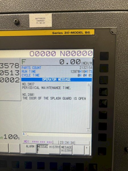 (2017) FANUC ROBODRILL D14MiB5 CNC MILING MACHINE. STOCK # 0559225