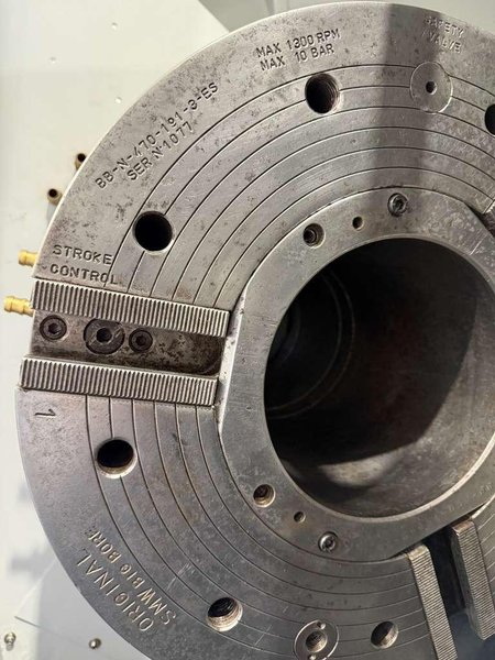Doosan Puma 400C CNC Turning Center – 7.5″ Big Bore 18.5″ Chuck Lathe
