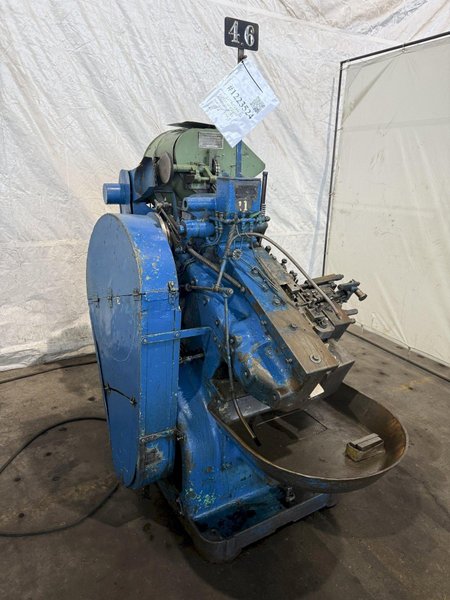 1/4" X 2" WATERBURY FARREL MODEL 10 THREAD ROLLER MACHINE. STOCK # 1223524.