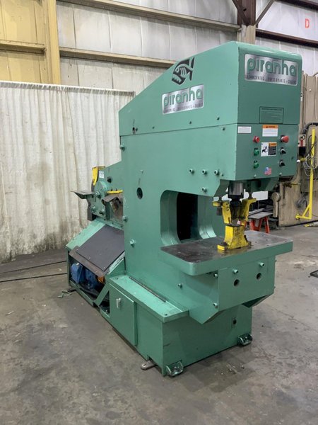 110 TON PIRANHA MODEL # PII 110 HYDRAULIC IRONWORKER: STOCK #80727