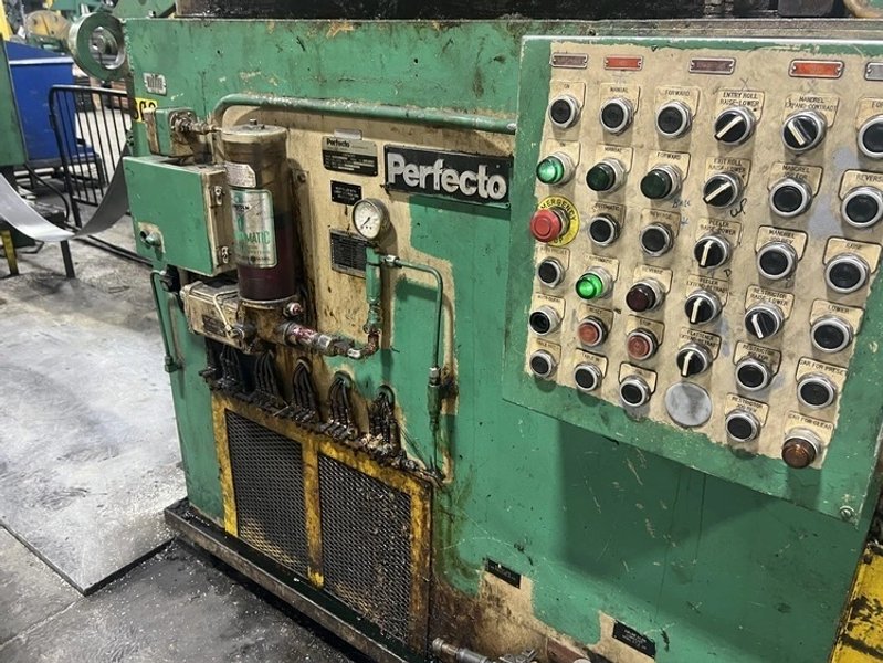 Dallas / Perfecto 13,000# x 24" x .250" Servo Feed Line w/ Coil Car, STO...