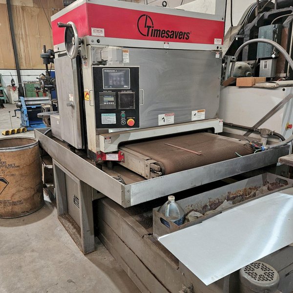 37" TIMESAVERS 137-1HDMW BELT SANDER. STOCK # 0134525.
