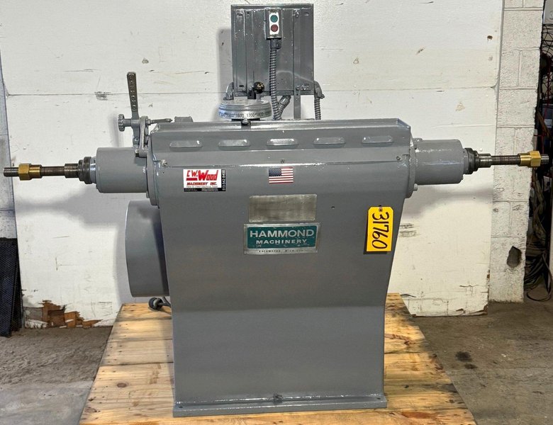Hammond Double End Buffer Model 10-VRO, 1500-3000 RPM , 10 HP