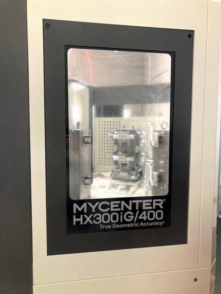 Kitamura Mycenter HX300iG/400, 2020, 8 Pallet Pool, 15k RPM, 110 ATC, Probe, Dual Chip Conveyors,