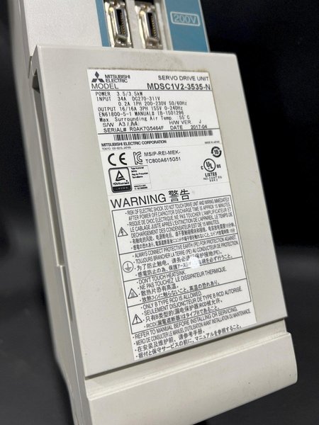 Mitsubishi CNC Servo Drive Unit MDS-C1-V2-3535-N MDSC1V23535N