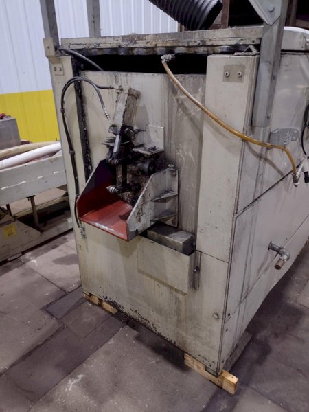 60" X 8 CU FT ALMCO MODEL V8-S TUB TYPE VIBRATORY DEBURRING FINISHING SYSTEM: STOCK #18832