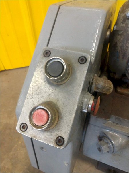 12" X 2 HP BENTLEY / BROWN &amp; SHARP MAGNETIC CHUCK POWERED GRINDING HEAD: STOCK #14454