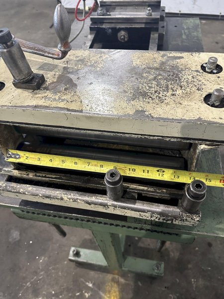 12" X 6" X .125" RAPID-AIR FX6E STRAIGHTENER/FEEDER. STOCK # 0662124