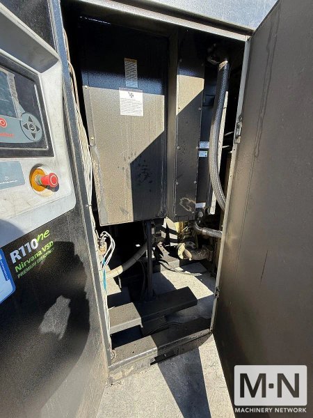 150 HP Ingersoll-Rand R110ne Vari-Speed, Rotary Screw Air Compressor with Dryer