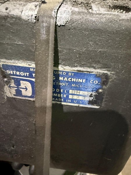 Detroit model DH2 brinell tester s/n 1232 with stand