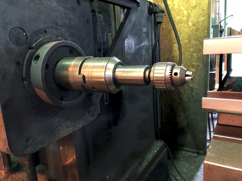 4" LUCAS MODEL #44IB-72 HORIZONTAL BORING MILL: STOCK 18230