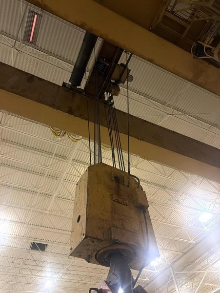 40 TON X 97' P&amp;H CLASS D DOUBLE GIRDER OVERHEAD BRIDGE CRANE: YOBRO #26427
