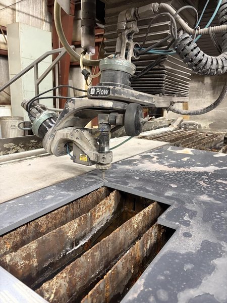 13′ x 6′ Flow Mach3 4020B XD CNC Waterjet, 2016 – 5-Axis XD Cutting Head