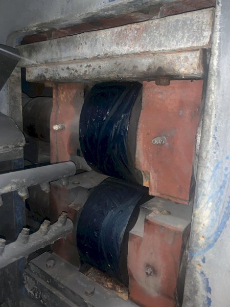 .512" X 12" X 4 STAND DEM WIRE FLATENING ROLLING MILL LINE, YEAR 2017: STOCK #13898