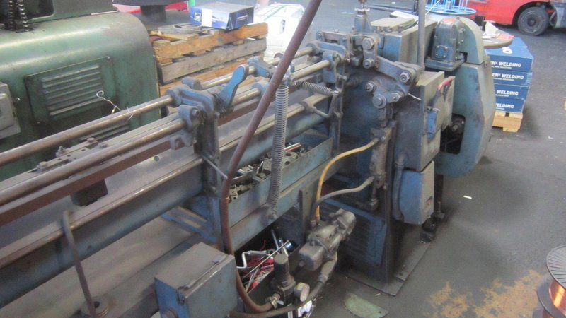 012" - .080" Lewis Model "0" Wire Straighten &amp; Cut Machine (14527)