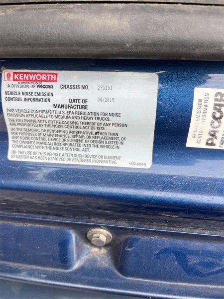 2020 Kenworth T680 1XKYD49X0LJ295151