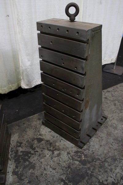 (1 ) SET OF 20" X 48" HIGH T SLOTTED ANGLE PLATE: STOCK #75514