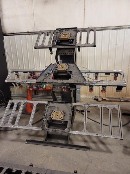 Amada 242 Ton X 14' 8-Axis CNC Press Brake W/Robotic Manipulator, Model HG2204RH