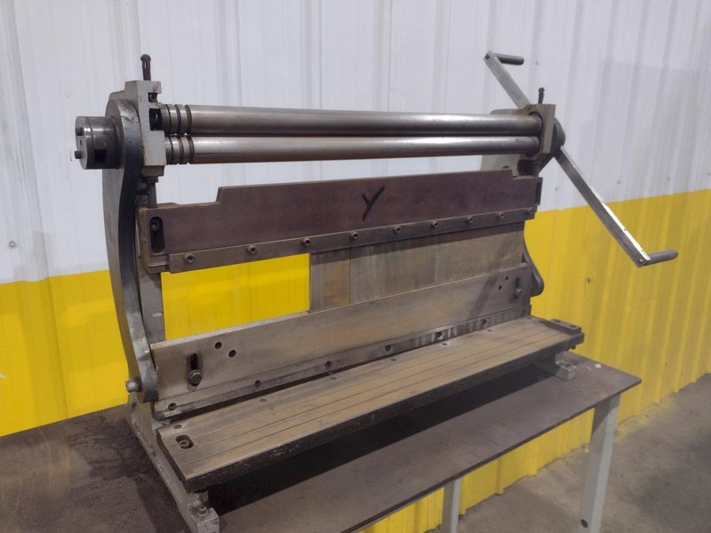 BENCH TOP SHEAR, BRAKE &amp; ROLL MACHINE: YOBRO #26222